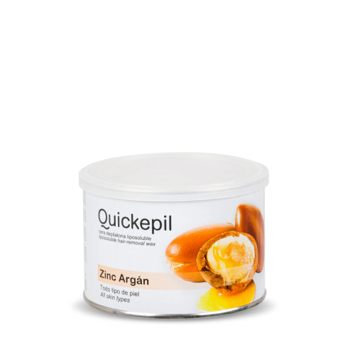 Quickepil Wosk do depilacji puszka cynk-argan 400ml.png