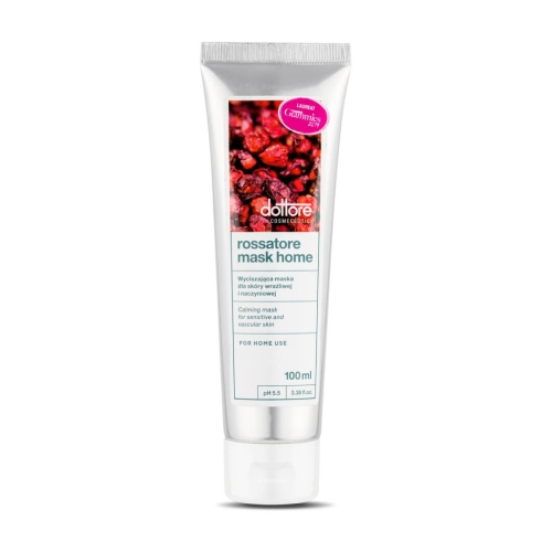 Dottore Rossatore Mask Home Wyciszająca maska do cery naczyniowej i wrażliwej 100ml.png