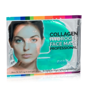 BeautyFace Odżywczo-rozjaśniająca maska kolagenowa z ekstraktem z ogórka 1szt.