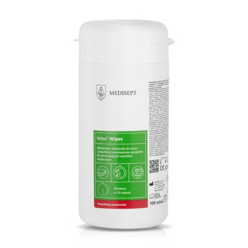 MEDISEPT Velox Wipes - alkoholowe chusteczki do dezynfekcji 100szt..png