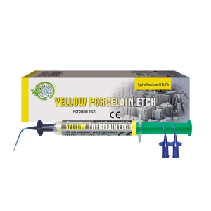 Yellow Porcelain Etch 9,5% 2ml Cerkamed