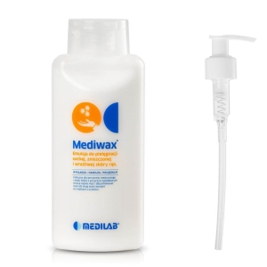Medilab Mediwax Emulsja pielęgnująca do rąk z pompką 500ml