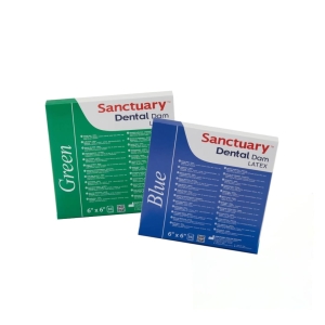 Koferdam Dental Dams 6x6 SANCTUARY gruby 36szt. - różne warianty