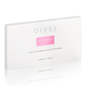 DIVES med.- Art Grade PREMIUM - Mono 2x10szt.-27G 50mm (igła) 70mm (nić) - termin ważności 10/06/2026