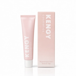 Kengy Cosmetics Regenerujący krem arganowy do brwi i rzęs 10g 