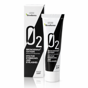 Brow Henna® Oxygen O2 Farbka do brwi i rzęs 2.07 Czarny 15ml