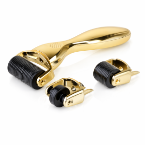Derma Roller Gold 3w1 (1200-1,5mm, 600-1mm, 180-0,5mm)