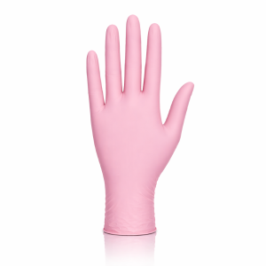 Rękawiczki nitrylowe Mercator Nitrylex 100szt. Pink - różne rozmiary 