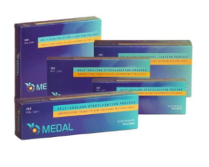 MEDAL Samoprzylepne torebki do sterylizacji 200szt.-70x230mm - uszkodzone opakowanie 