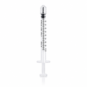Strzykawki SOL-M 1ml Luer Lock (PP) bez igły, skalowane co 0,01ml - 10szt.