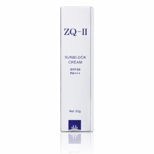 ZQ-II Sunblock Cream - Filtr przeciwsłoneczny, nano TiO2, SPF50 PA+++ 50g