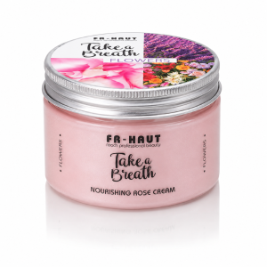 FR-HAUT Take a Breath Nourishing Rose Cream - Blasam do ciała z różą damasceńską 450ml