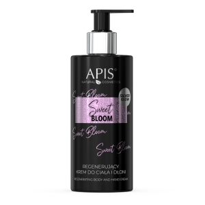 Apis Sweet Bloom Regenerujący krem do ciała i dłoni 300ml- uszkodzone opakowanie