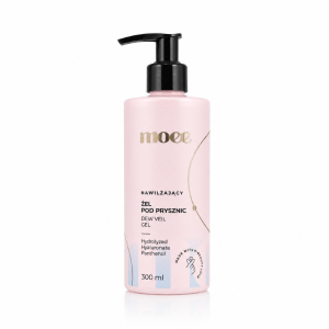 MOEE Dew Veil Gel Nawilżający żel pod prysznic z hydrolizowanym kwasem hialuronowym i pantenolem 300ml