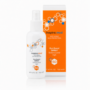 Inspira:med Anti Aging Sun Protection Guard Spray SPF50+ - Lekki spray przeciwsłoneczny 150ml 