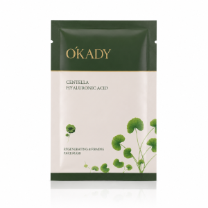 Okady Centella Hyaluronic Acid - Regenerująco-ujędrniająca maska w płacie z wąkrotą azjatycką i kwasem hialuronowym 1szt.