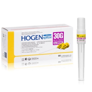 Igły do karpuli 100szt. Hogen - 27G 0,4x38mm - uszkodzone opakowanie