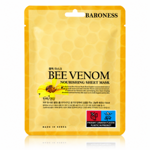 Baroness Bee Venom Mask Sheet - Maska w płacie z ekstraktem z jadu pszczelego 1szt