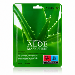 Baroness Aloe Mask Sheet - Maska w płacie z ekstraktem z aloesu 1szt