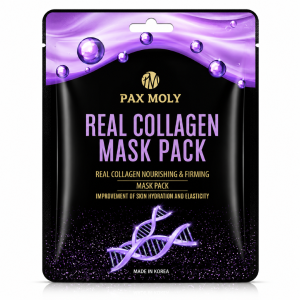 Pax Moly Real Collagen Mask Pack - Rewitalizująca maska w płacie z kolagenem 1 szt.