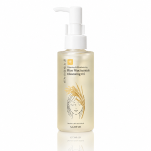 Glamfox Brightening & Moisturizing Rice Niacinamide Cleansing Oil - Olejek do demakijażu z ekstraktem z ryżu 200ml