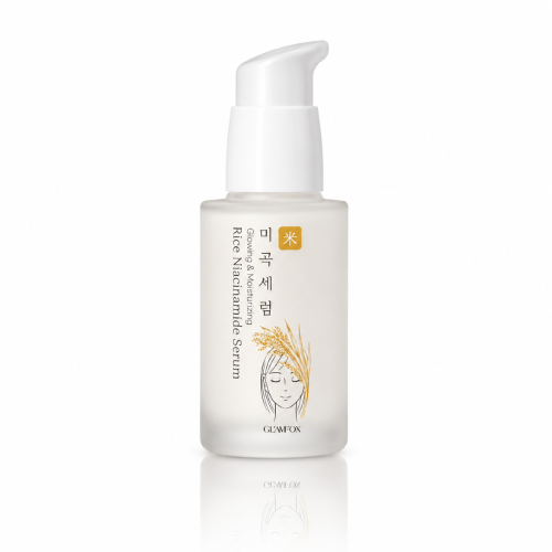 Glamfox Glowing & Moisturizing Rice Niacinamide Serum - Serum do twarzy z ekstraktem z ryżu 50 ml opj.png