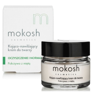 Mokosh Kojąco-nawilżający krem Pokrzywa z miętą 15ml - termin ważności 10/12/2026