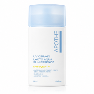 APOTHE UV Cera 6X Lacto Aqua Sun Essence - Esencja do twarzy z filtrem UV 50 m