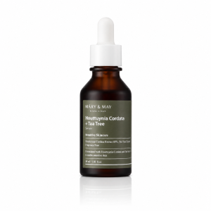 Mary&May Houttuynia Cordata + Tea Tree Serum - Serum łagodzące do twarzy z ekstraktem z pstrolistki i ekstraktem z drzewa herbacianego 30 ml