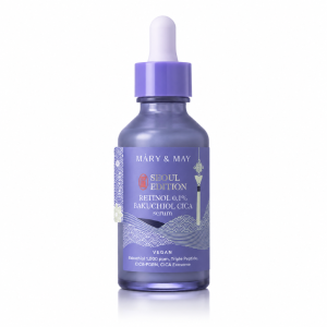Mary&May Vegan Retinol 0,1% Bakuchiol Cica Serum Seoul Edition - Serum przeciwstarzeniowe z retinolem 80 ml