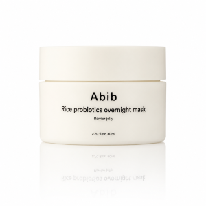 Abib Rice Probiotics Overnight Mask Barrier Jelly - Maska na noc z probiotykami ryżowymi 80 ml