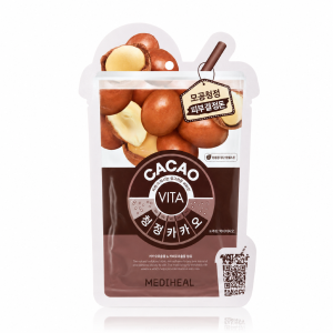 Mediheal Vita Cacao - Oczyszczająca maska w płacie z tencelu z ekstraktem z kakao 1 szt