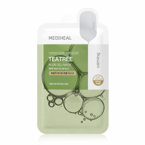 Mediheal Teatree Nude Gel Mask - Maska w płachcie do twarzy hydrożelowa kojąca 1 szt