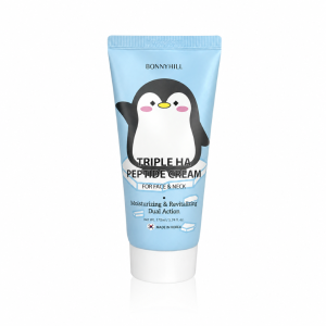 Bonnyhill Triple HA Peptide Cream - Krem do twarzy i szyi z kwasem hialuronowym 170 ml