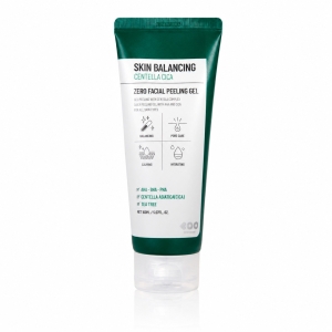Dearboo Skin Balancing Centella Cica Zero Facial Peeling Gel - Oczyszczający żel-peeling do mycia twarzy z ekstraktem z wąkrotki azjatyckiej 150 ml