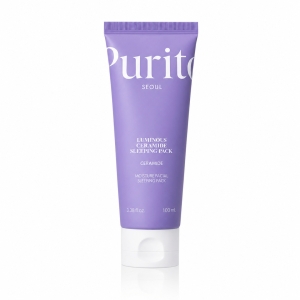 Purito Dermide Luminos Ceramide Sleeping Pack - Regenerująca maseczka na noc 100 ml