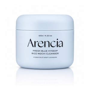 Arencia Fresh Blue Hyssop Rice Mochi Cleanser - Oczyszczająco-nawilżająca pasta do twarzy z ryżem 120 g 