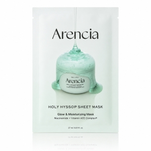Arencia Holy Hyssop Sheet Mask - Maseczka z ekstraktem z hyzopu 27 ml 