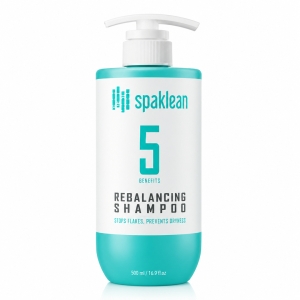 Spaklean Amazing Collagen Rebalancing Shampoo - Szampon balansujący do głębokiego oczyszczania i zapobiegania wypadaniu włosów oraz łupieżowi 500 ml 