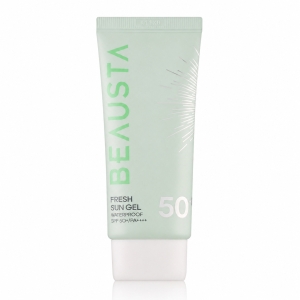 Beausta Waterproof Fresh Sun Gel SPF50+ - Wodoodporny żel z filtrem SPF50 50 ml 