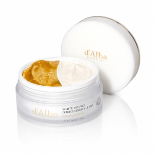 d'Alba White Truffle Double Serum & Cream - Przeciwzmarszczkowe duo do twarzy 70 g