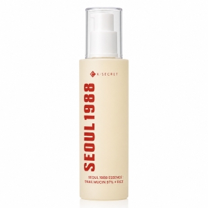 K-SECRET SEOUL 1988 Essence: Snail Mucin 97% + Rice - Łagodząca esencja z filtratem ze śluzu ślimaka i ryżem 100 ml