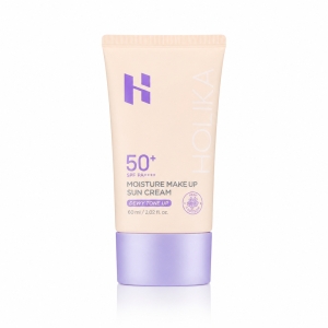 Holika Holika Moisture Make Up Sun Cream - Tonująco-nawilżający krem z wysokim filtrem UV do skóry normalnej i suchej 60 ml 