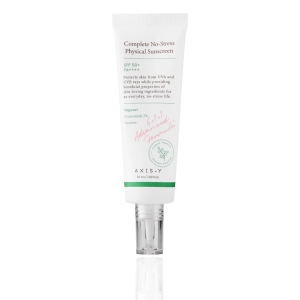 Axis-y Complete No-Stress Physical Sunscreen SPF50+/PA++++ - Krem z filtrami fizycznymi 50ml