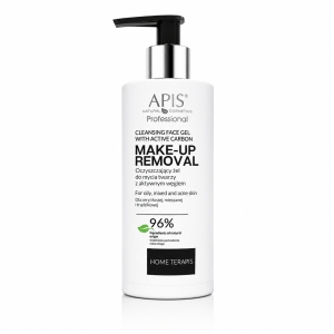 Apis Professional Oczyszczający Żel do Mycia Twarzy z Aktywnym Węglem 300ml