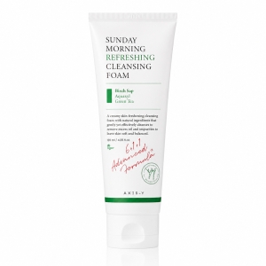 Axis-y Sunday Morning Refreshing Cleansing Foam - Oczyszczająca pianka do twarzy 120 ml 