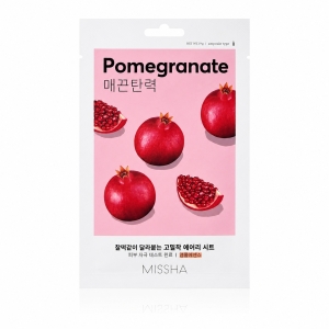 Missha Airy Fit Sheet Mask Pomegranate - Maska w płachcie z ekstraktem z granatu 19 g