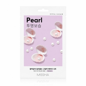Missha Airy Fit Sheet Mask Pearl - Maska materiałowa z ekstraktem z pereł 19 g 