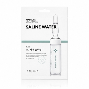 Missha Mascure AC Care Solution Sheet Mask Saline Water  - Maseczka w płachcie przeciw wypryskom z ekstraktem z wody morskiej 28 ml 