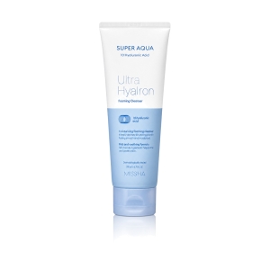 Missha Super Aqua Ultra Hyalron Foaming Cleanser - Pianka oczyszczająca z kwasem hialuronowym 200 ml 